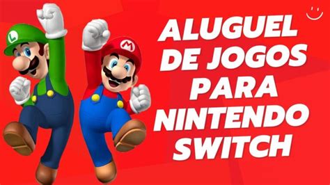 aluguel de jogos nintendo switch